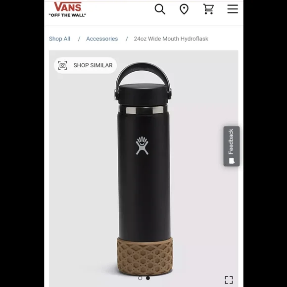Hydro flask Limited edition Vans 24oz Wide mouth